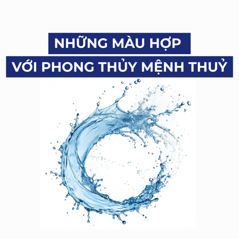 Ứng dụng màu sắc hợp mệnh thủy trong đời sống hàng ngày thuỷ gì